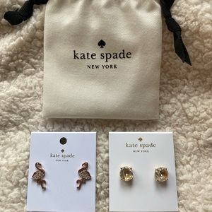 Kate spade set of two earrings